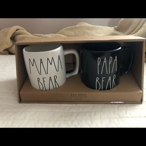 RAE DUNN Coffee Mug Set-
